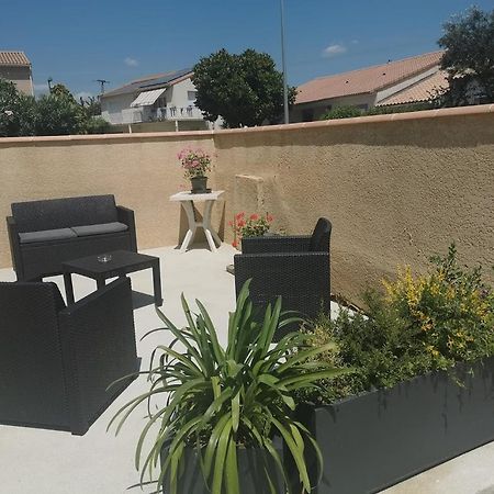Appartement Agreable Et Spacieux Ensoleille Valros Bagian luar foto