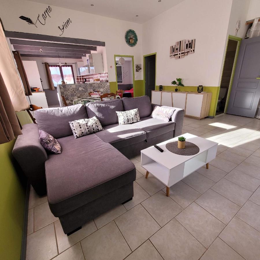 Appartement Agreable Et Spacieux Ensoleille Valros Bagian luar foto