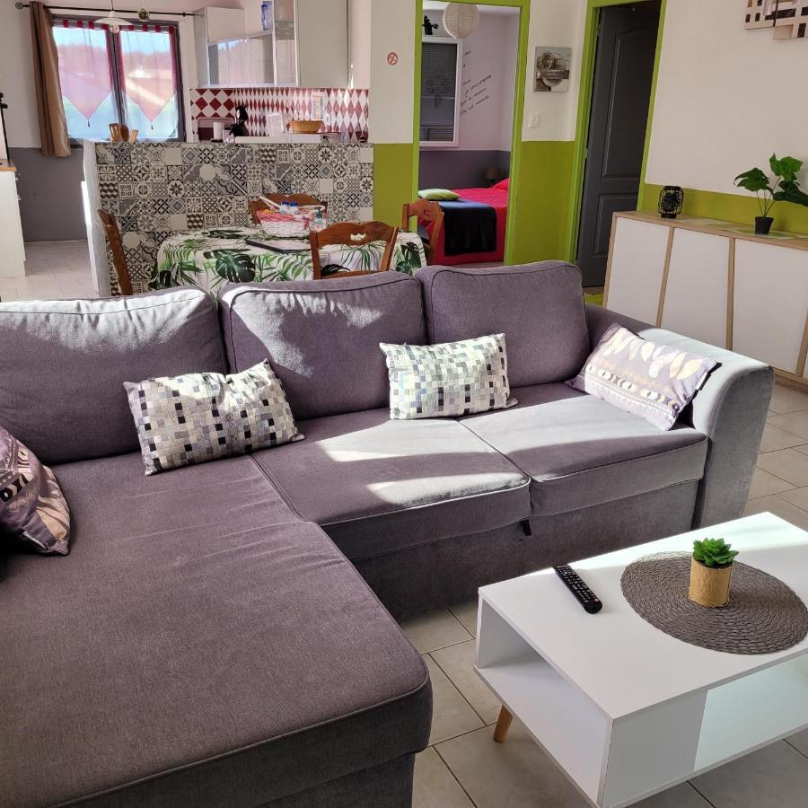 Appartement Agreable Et Spacieux Ensoleille Valros Bagian luar foto